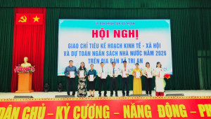 Hội nghị giao chỉ tiêu kế hoạch kinh tế - xã hội và dự toán ngân sách nhà nước năm 2026 trên địa bàn xã Trị An