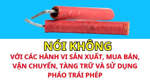 Chung tay phòng, chống pháo nổ trái phép