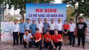 Ra mắt mô hình “Cà phê sáng với Nhân dân”