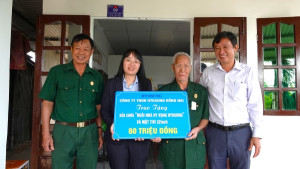 Xã Trị An bàn giao nhà đồng đội Cựu chiến binh