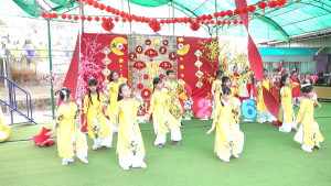 Rộn ràng Hội Xuân tại Trường Tiểu học Kim Đồng