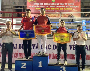 Xã Trị An xuất sắc giành hạng ba toàn đoàn tại Giải vô địch các câu lạc bộ Võ thuật cổ truyền tỉnh Đồng Nai mừng Đảng mừng Xuân Bính Ngọ 2026