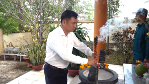 Xã Trị An tổ chức viếng Nhà bia ghi danh Liệt sỹ nhân dịp Tết Nguyên đán Bính Ngọ năm 2026