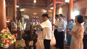 Xã Trị An viếng Nhà thờ Bác Hồ tại Tỉnh ủy Đồng Nai