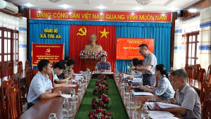 Ủy ban bầu cử xã Trị An thông qua dự thảo Nghị quyết công bố danh sách chính thức những người ứng cử đại biểu HĐND xã Trị An nhiệm kỳ 2026 – 2031