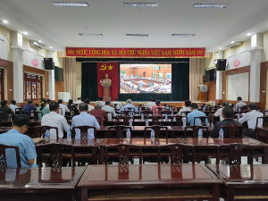 Hội nghị trực tuyến toàn quốc triển khai bầu cử đại biểu Quốc hội và HĐND các cấp