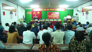 Hội nghị tiếp xúc giữa cử tri với những người ứng cử đại biểu HĐND xã nhiệm kỳ 2026 – 2031