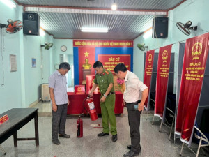 Xã Trị An ban hành kế hoạch bảo đảm an toàn PCCC và CNCH phục vụ Ngày bầu cử
