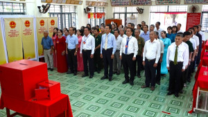 Xã Trị An tổ chức khai mạc bầu cử đại biểu Quốc hội khóa XVI và đại biểu HĐND các cấp nhiệm kỳ 2026 – 2031