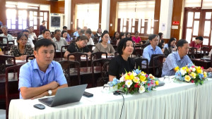 Cán bộ, đảng viên xã Trị An tham dự học tập và làm theo tư tưởng, đạo đức, phong cách Hồ Chí Minh về chuyên đề năm 2026