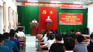 Khai giảng lớp bồi dưỡng nhận thức về Đảng khóa I năm 2026