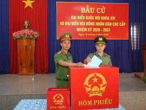 Xã Trị An: Nô nức Ngày hội bầu cử tại 22 khu vực bỏ phiếu