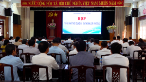 Trị An triển khai hoàn thiện đề án thành lập phường