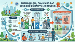 Xã Trị An trên hành trình lên phường: chung tay giữ gìn môi trường, bỏ rác đúng nơi quy định