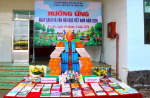 Lồng ghép hoạt động Thư viện lưu động trong chương trình “Cà phê sáng với Nhân dân”