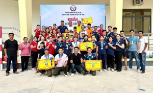 Sôi nổi thi đấu bóng chuyền và kéo co tại Đại hội Thể dục Thể thao xã Trị An lần thứ I năm 2026