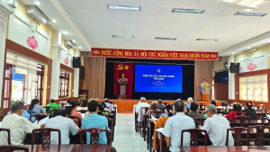 Tập huấn nghiệp vụ cho Ban quản lý Tổ TK&VV xã Trị An