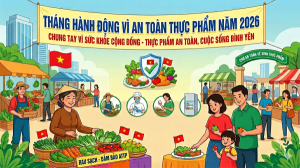 Tháng hành động vì an toàn thực phẩm năm 2026 trên địa bàn xã Trị An