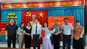 Công bố quyết định điều động, bổ nhiệm chức vụ Phó Giám đốc Trung tâm Chính trị Trị An