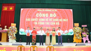 Hội nghị Ban chấp hành phường Trị An lần thứ nhất