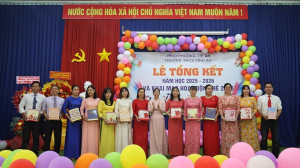 TRƯỜNG THCS VĨNH AN TỔ CHỨC LỄ TỔNG KẾT NĂM HỌC 2025 – 2026