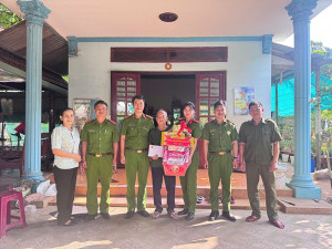 Công an phường Trị An lan tỏa tinh thần học tập và làm theo Bác bằng nhiều hoạt động ý nghĩa