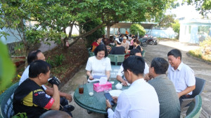 Cà phê sáng với nhân dân – nhịp cầu gần dân ngay từ những ngày đầu thành lập phường Trị An