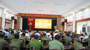 Hội nghị triển khai các nghị quyết, kế hoạch về công tác phòng, chống ma túy, quản lý đối tượng ma túy