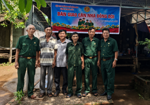 Cụm thi đua số 3 bàn giao nhà cho hội viên có hoàn cảnh khó khăn