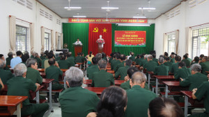 Khai giảng lớp bồi dưỡng lý luận chính trị và nghiệp vụ công tác Hội Cựu chiến binh cơ sở năm 2026