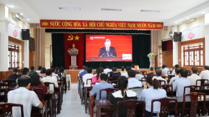 phường Trị An tham dự hội nghị sơ kết 01 năm thực hiện mô hình chính quyền địa phương 02 cấp
