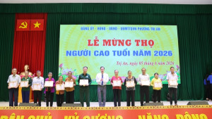 Phường Trị An tổ chức Lễ mừng thọ người cao tuổi năm 2026