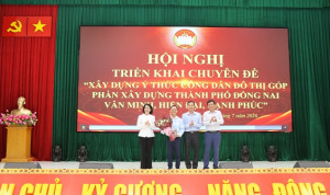 Phường Trị An triển khai chuyên đề xây dựng ý thức công dân đô thị góp phần xây dựng thành phố Đồng Nai văn minh, hiện đại, hạnh phúc