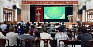 Hội Nông dân phường Trị An tham gia tập huấn phát triển kinh tế tuần hoàn trong sản xuất nông nghiệp