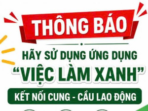 Tuyên truyền về tiện ích của ứng dụng "việc làm xanh"