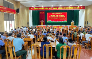 Phường Trị An tổ chức nói chuyện thời sự 6 tháng đầu năm 2026