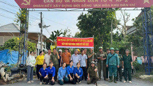 TRỊ AN: ĐỒNG LOẠT RA QUÂN VỆ SINH, CHỈNH TRANG CÁC TUYẾN ĐƯỜNG