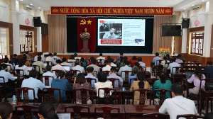 PHƯỜNG TRỊ AN THAM DỰ HỘI NGHỊ TOÀN QUỐC NGHIÊN CỨU, HỌC TẬP, QUÁN TRIỆT VÀ TRIỂN KHAI THỰC HIỆN MỘT SỐ NGHỊ QUYẾT, CHỈ THỊ CỦA BỘ CHÍNH TRỊ
