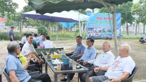 Phường Trị An tiếp tục duy trì mô hình “Cà phê sáng với Nhân dân” sau kỳ nghỉ lễ