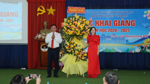 Phường Trị An đồng loạt khai giảng năm học mới 2026–2027