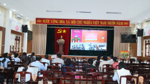 Phường Trị An tham dự Hội nghị tập huấn nghiệp vụ công tác văn phòng cấp ủy năm 2026
