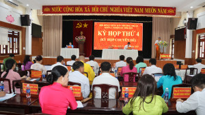 HĐND phường Trị An tổ chức Kỳ họp thứ 4 (chuyên đề) khóa I