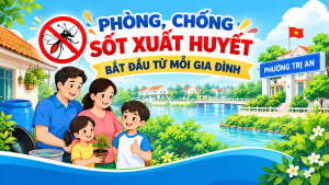 Phòng chống sốt xuất huyết - bắt đầu từ mỗi gia đinh