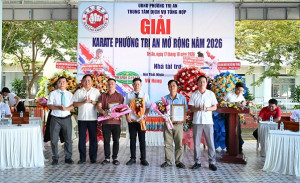 Giải Karate phường Trị An mở rộng năm 2026