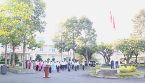 PHƯỜNG TRỊ AN TỔ CHỨC SINH HOẠT DƯỚI CỜ ĐẦU TUẦN, ĐẨY MẠNH...