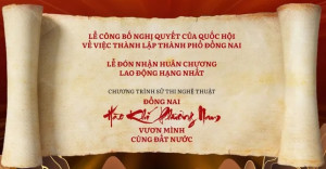 Chương trình sử thi nghệ thuật: Đồng Nai - Hào khí phương Nam vươn mình cùng đất nước