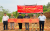 LỘC NINH: KHỞI CÔNG XÂY DỰNG 04 CĂN NHÀ ĐẠI ĐOÀN KẾT CHÀO MỪNG ĐẠI HỘI ĐẠI BIỂU TOÀN QUỐC LẦN THỨ XIV CỦA ĐẢNG