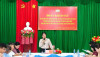 Phó Chủ tịch Ủy ban MTTQ Việt Nam thành phố Lưu Thị Hà khảo...