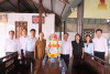 Đồng chí Hà Anh Dũng thăm, chúc mừng các vị chức sắc Phật giáo nhân dịp lễ Vu Lan báo hiếu năm 2026