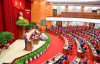 Quang cảnh Hội nghị lần thứ ba Ban Chấp hành Trung ương Đảng khóa XIV. Ảnh: Báo Nhân Dân